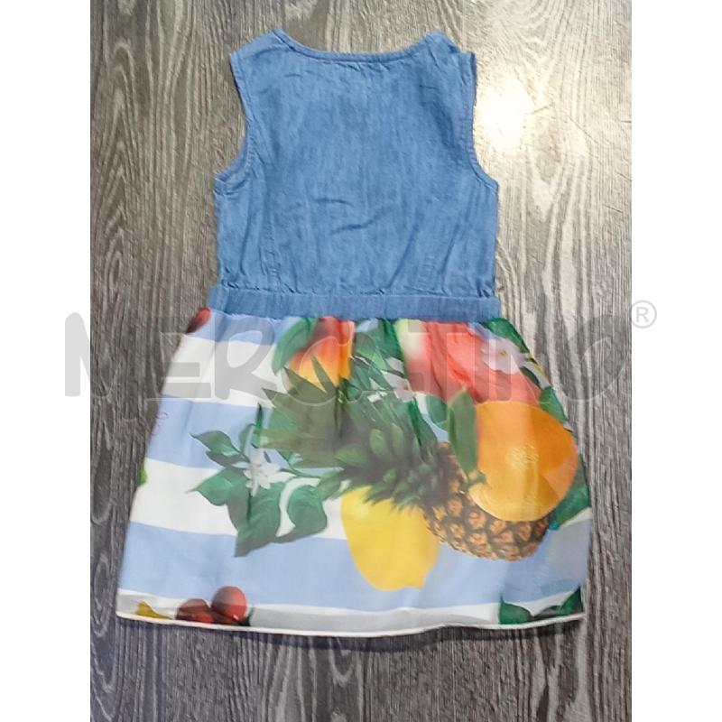 VESTITO BAMBINA GUESS JEANS CON FRUTTI | Mercatino dell'Usato Moncalieri bengasi 2
