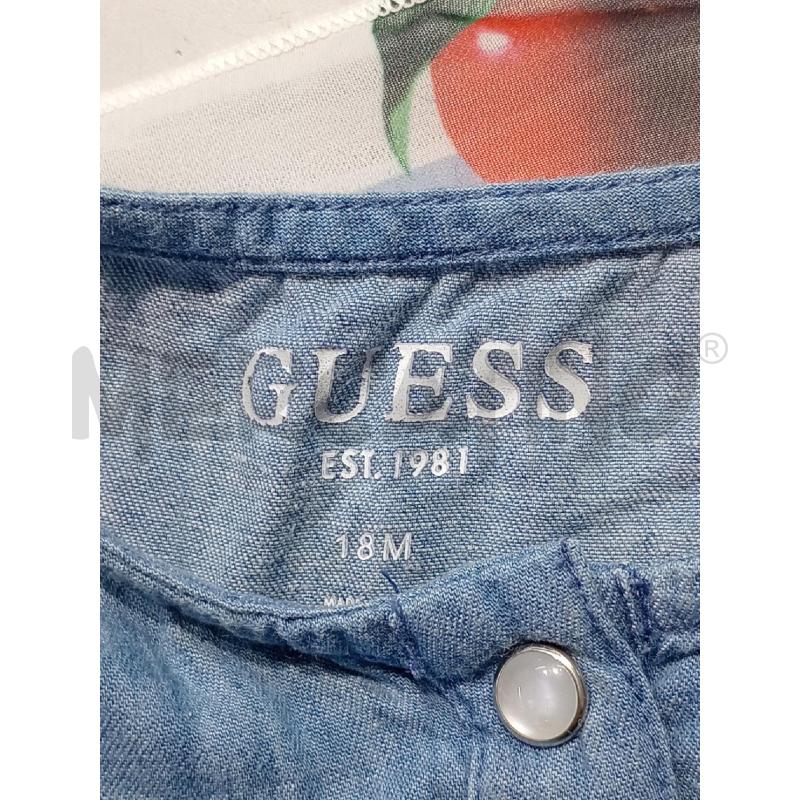 VESTITO BAMBINA GUESS JEANS CON FRUTTI | Mercatino dell'Usato Moncalieri bengasi 3