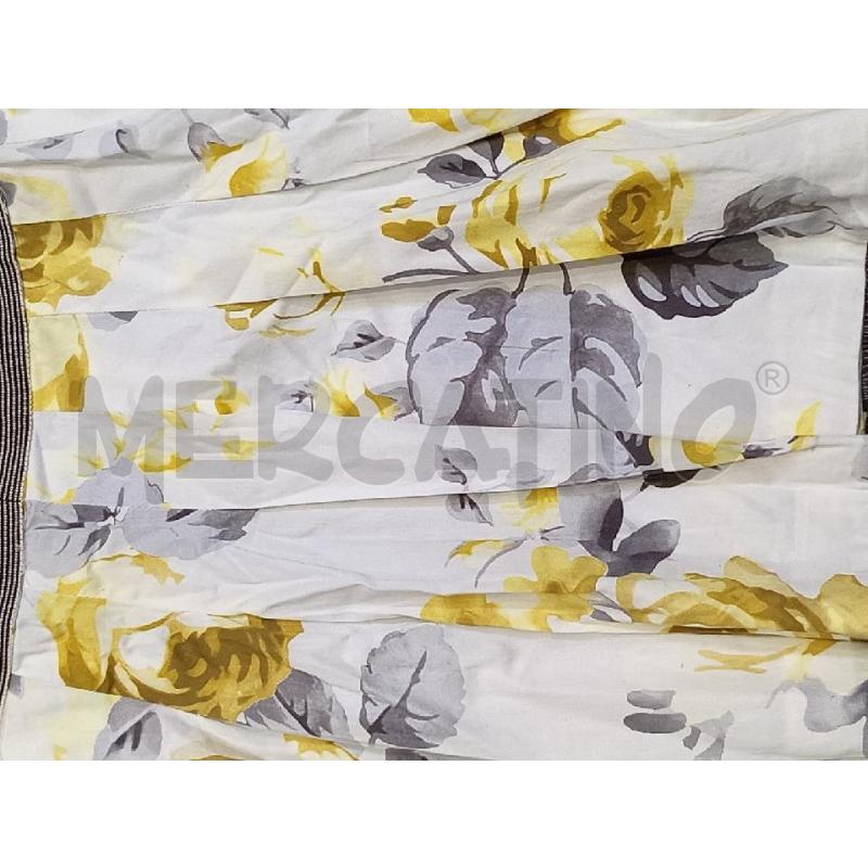 VESTITO BAMBINA TWIN SET BIANCO ROSE GIALLE | Mercatino dell'Usato Moncalieri bengasi 3