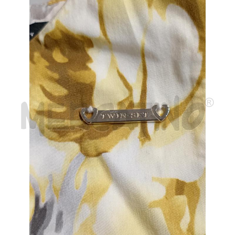 VESTITO BAMBINA TWIN SET BIANCO ROSE GIALLE | Mercatino dell'Usato Moncalieri bengasi 4