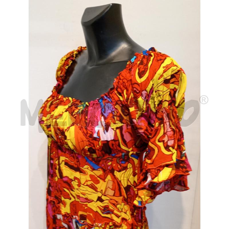 VESTITO DONNA ANIYE BY ROSSO FANTASIA GIALLO | Mercatino dell'Usato Moncalieri bengasi 3