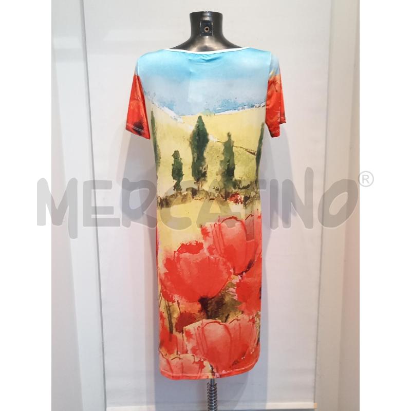VESTITO DONNA ANNAMARIA PRENDISOLE FANTASIA MULTICOLO  | Mercatino dell'Usato Moncalieri bengasi 2