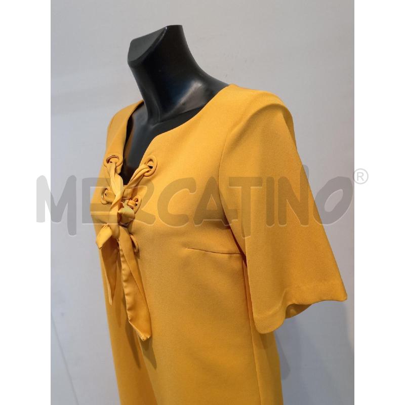 VESTITO DONNA ANNARITA N GIALO CON LACCI | Mercatino dell'Usato Moncalieri bengasi 3