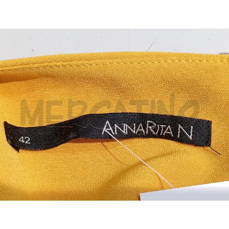 VESTITO DONNA ANNARITA N GIALO CON LACCI | Mercatino dell'Usato Moncalieri bengasi 5