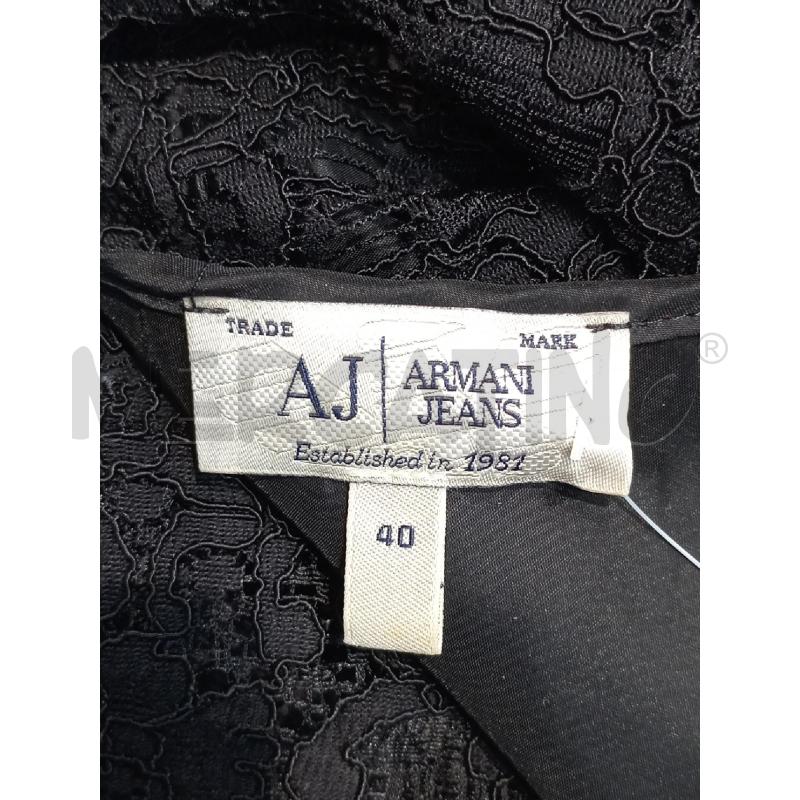 VESTITO DONNA ARMANI JEANS NERO PIZZO SMANICATO | Mercatino dell'Usato Moncalieri bengasi 4