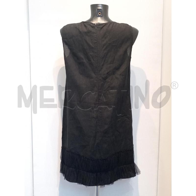 VESTITO DONNA ASPESI NERO CON BORDO TULLE | Mercatino dell'Usato Moncalieri bengasi 2