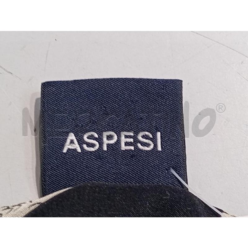 VESTITO DONNA ASPESI SETA NERO CON FIORI BIANCHI | Mercatino dell'Usato Moncalieri bengasi 5