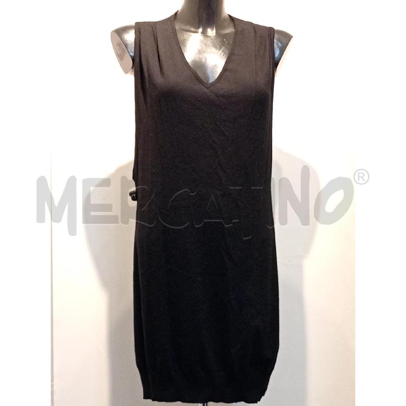 VESTITO DONNA ATOS LOMBARDINI NERO SMANICATO | Mercatino dell'Usato Moncalieri bengasi 1