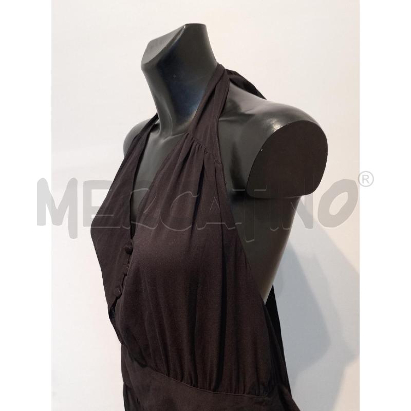 VESTITO DONNA BORBONESE NERO LEGATO DIETRO IN VOILE | Mercatino dell'Usato Moncalieri bengasi 3