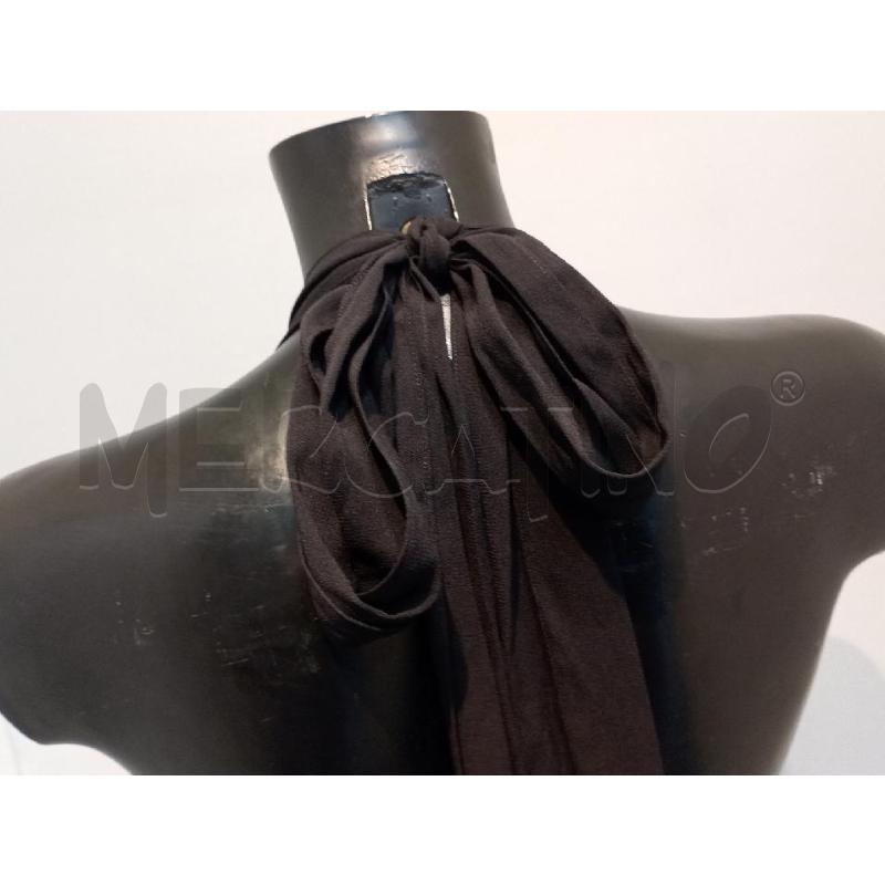 VESTITO DONNA BORBONESE NERO LEGATO DIETRO IN VOILE | Mercatino dell'Usato Moncalieri bengasi 4