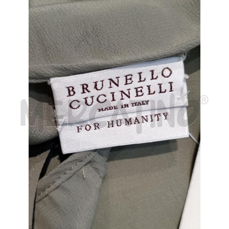 VESTITO DONNA BRUNELLO CUCCINELLI VERDE SALVIA  | Mercatino dell'Usato Moncalieri bengasi 5
