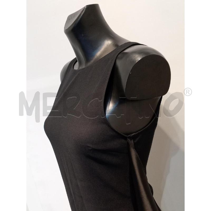 VESTITO DONNA CARLA G NERO DOPPIO TESSUTO SMANICATO | Mercatino dell'Usato Moncalieri bengasi 4