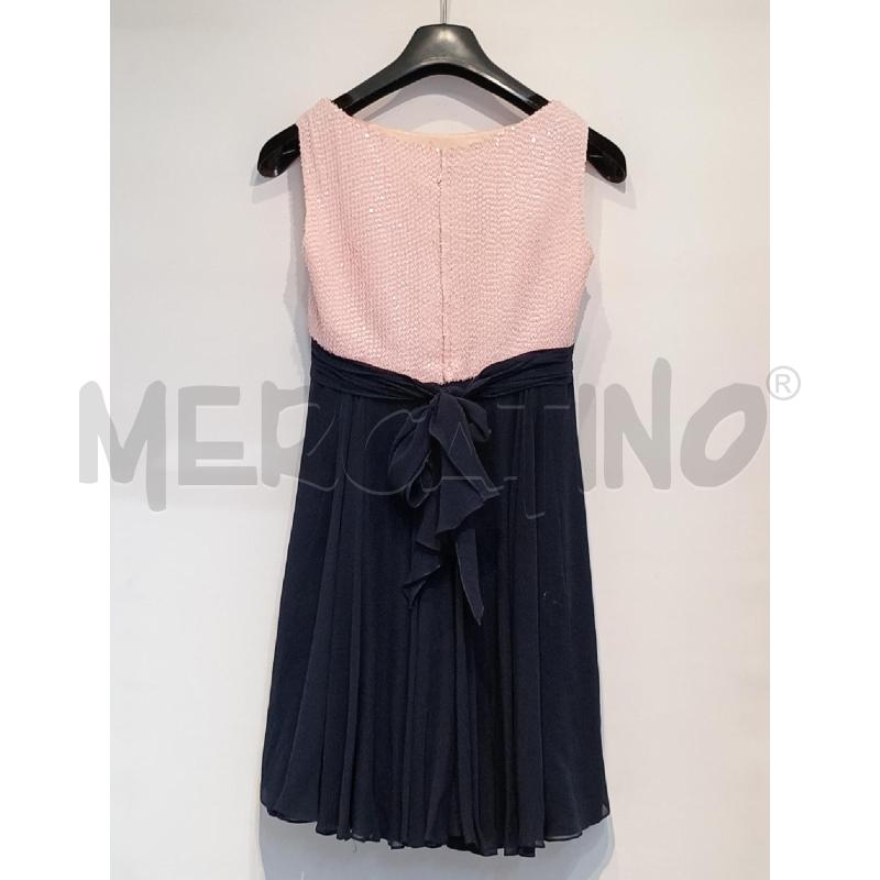 VESTITO DONNA CARLO PIGNATELLI ROSA BLU CON PAILLETTES | Mercatino dell'Usato Moncalieri bengasi 2
