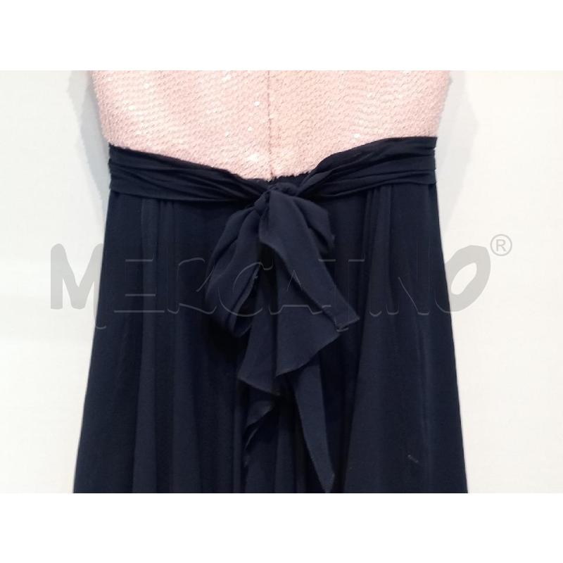 VESTITO DONNA CARLO PIGNATELLI ROSA BLU CON PAILLETTES | Mercatino dell'Usato Moncalieri bengasi 4
