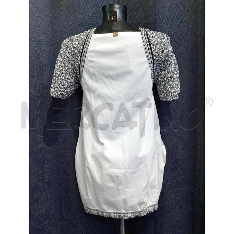 VESTITO DONNA CAVALLI CLASS BIANCO MANICA NERO BIANCO | Mercatino dell'Usato Moncalieri bengasi 2