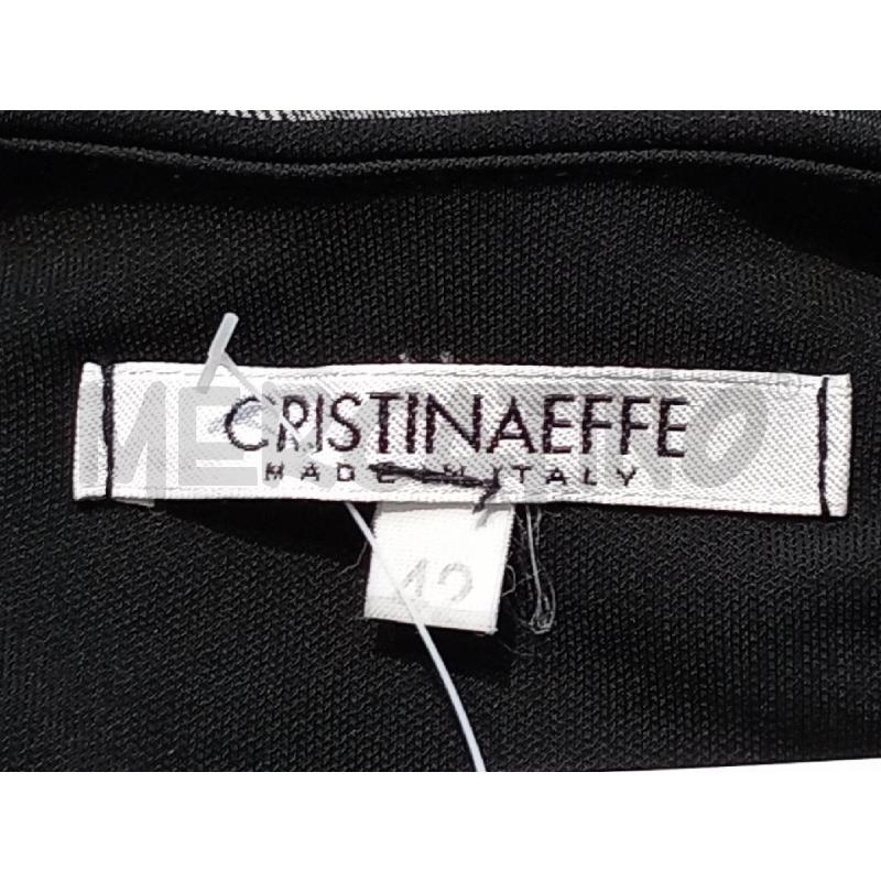 VESTITO DONNA CRISTINA F NERO CON PAILLETTES | Mercatino dell'Usato Moncalieri bengasi 5