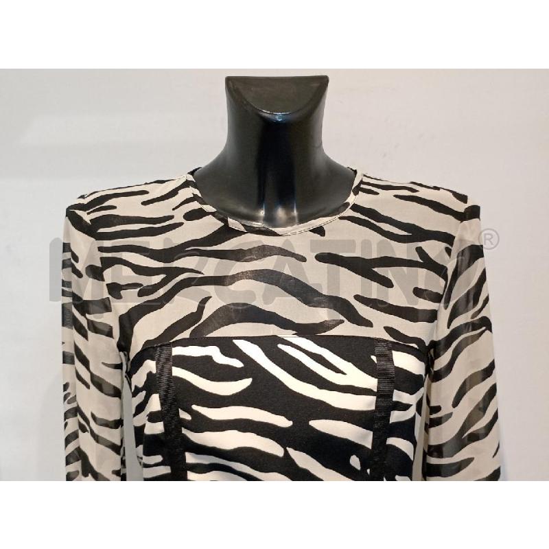 VESTITO DONNA DENNY ROSE ZEBRATO  | Mercatino dell'Usato Moncalieri bengasi 4