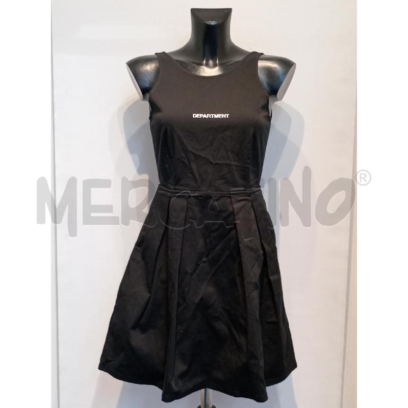 VESTITO DONNA DEPARTMENT FIVE NERO  LOGO DAVANTI | Mercatino dell'Usato Moncalieri bengasi 1