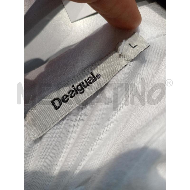 VESTITO DONNA DESIGUAL BIANCO TRAFORATO ARRICCIATO VITA | Mercatino dell'Usato Moncalieri bengasi 5