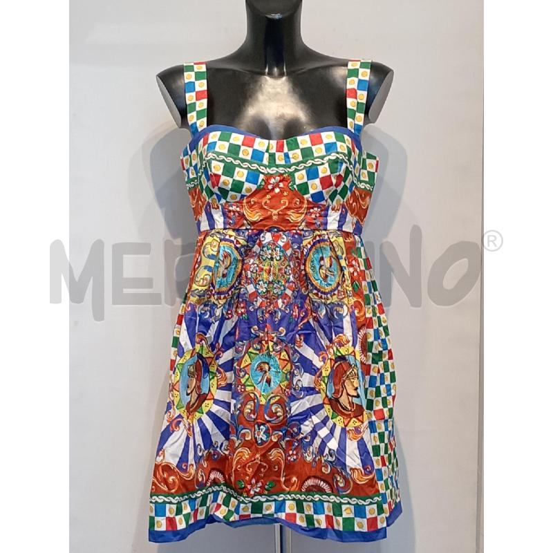 VESTITO DONNA DOLCE & GABBANA MULTICOLOR  | Mercatino dell'Usato Moncalieri bengasi 1