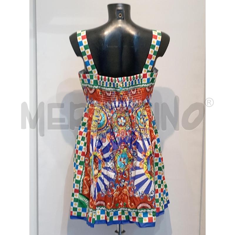 VESTITO DONNA DOLCE & GABBANA MULTICOLOR  | Mercatino dell'Usato Moncalieri bengasi 2