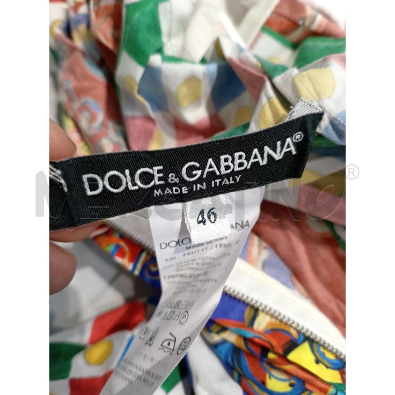 VESTITO DONNA DOLCE & GABBANA MULTICOLOR  | Mercatino dell'Usato Moncalieri bengasi 5