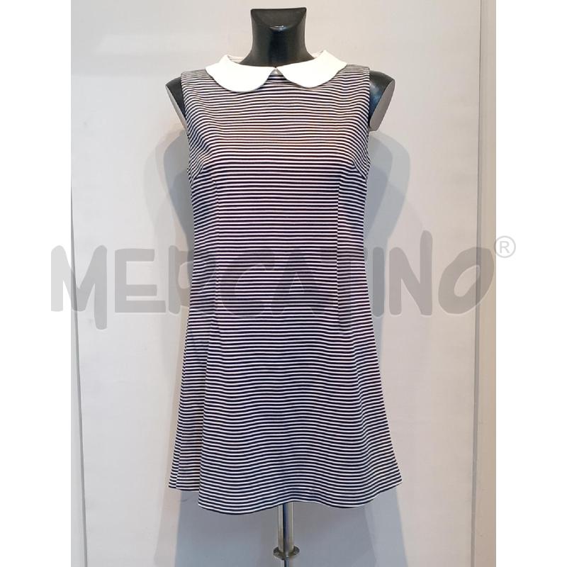 VESTITO DONNA D&G BIANCO RIGHE BLU | Mercatino dell'Usato Moncalieri bengasi 1