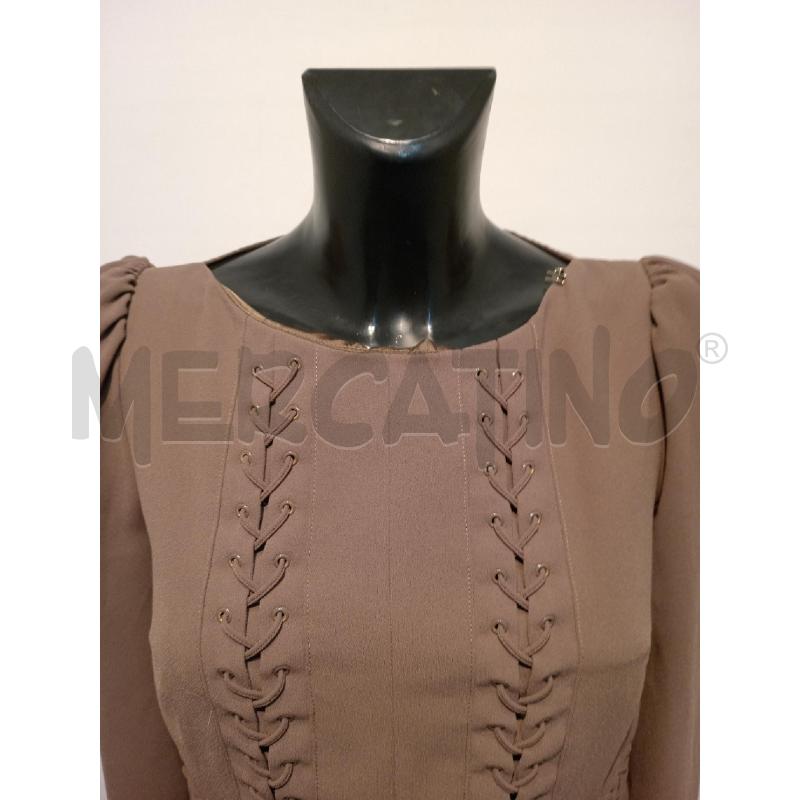 VESTITO DONNA ELISABETTA FRANCHI VERDE INSERTO LACCI | Mercatino dell'Usato Moncalieri bengasi 4