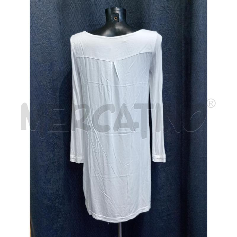 VESTITO DONNA ELISA CAVALLETTI BIANCA INSERTO PAILLETTES | Mercatino dell'Usato Moncalieri bengasi 2