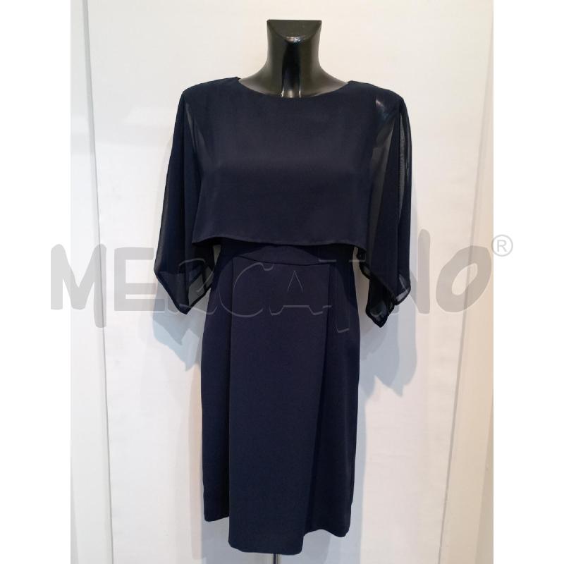 VESTITO DONNA EMME MARELLA BLU CON CORISPALLA VOILE | Mercatino dell'Usato Moncalieri bengasi 1
