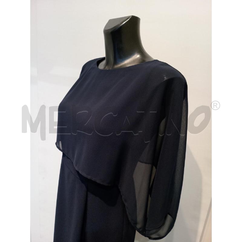 VESTITO DONNA EMME MARELLA BLU CON CORISPALLA VOILE | Mercatino dell'Usato Moncalieri bengasi 4
