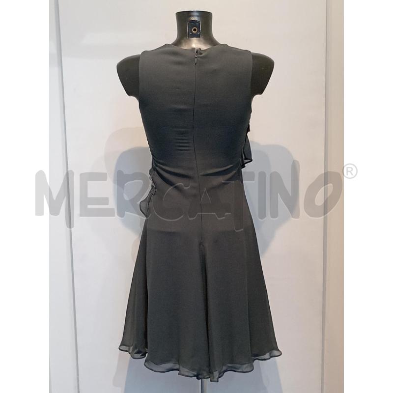 VESTITO DONNA EMPORIO ARMANI VERDE SMANICATO CON PARTICOLARE TRAVERSO | Mercatino dell'Usato Moncalieri bengasi 2