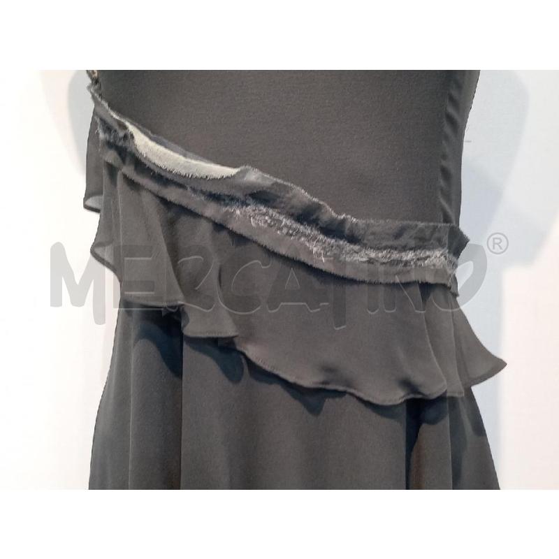 VESTITO DONNA EMPORIO ARMANI VERDE SMANICATO CON PARTICOLARE TRAVERSO | Mercatino dell'Usato Moncalieri bengasi 4