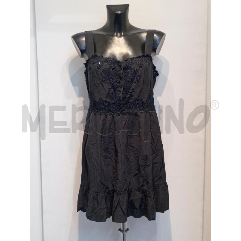 VESTITO DONNA ERMANNO SCERVINO BLU INSERTI PIZZO | Mercatino dell'Usato Moncalieri bengasi 1
