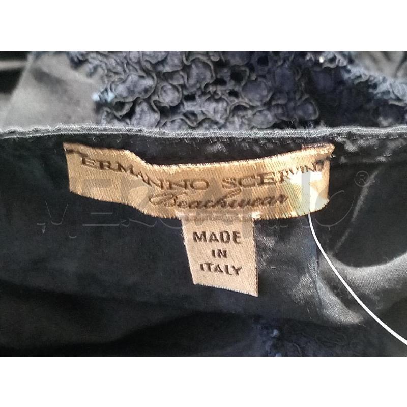 VESTITO DONNA ERMANNO SCERVINO BLU INSERTI PIZZO | Mercatino dell'Usato Moncalieri bengasi 5