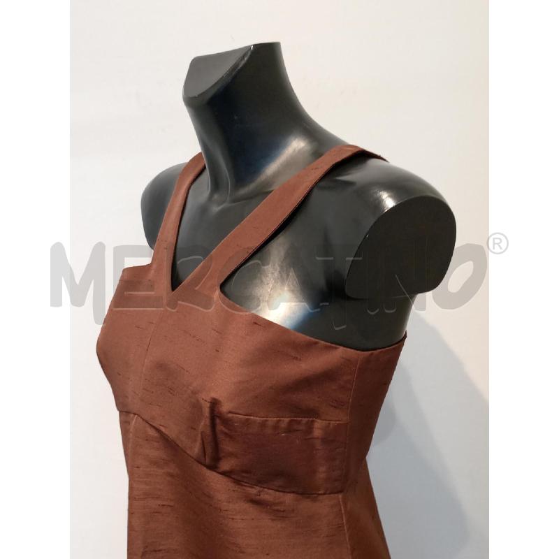 VESTITO DONNA FERRETTI STUDIO MARRONE  | Mercatino dell'Usato Moncalieri bengasi 3