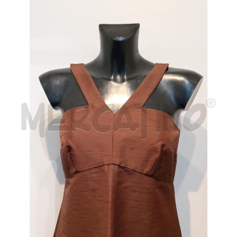 VESTITO DONNA FERRETTI STUDIO MARRONE  | Mercatino dell'Usato Moncalieri bengasi 4