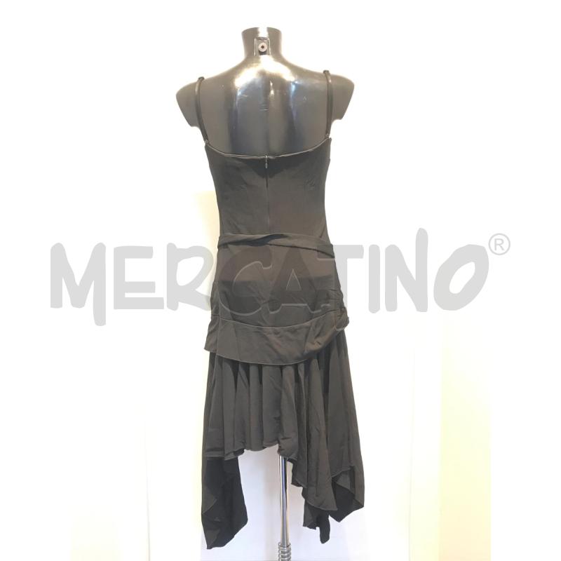 VESTITO DONNA FLAVIO CASTELLANI NERO BALZE CON SPALLINE | Mercatino dell'Usato Moncalieri bengasi 2