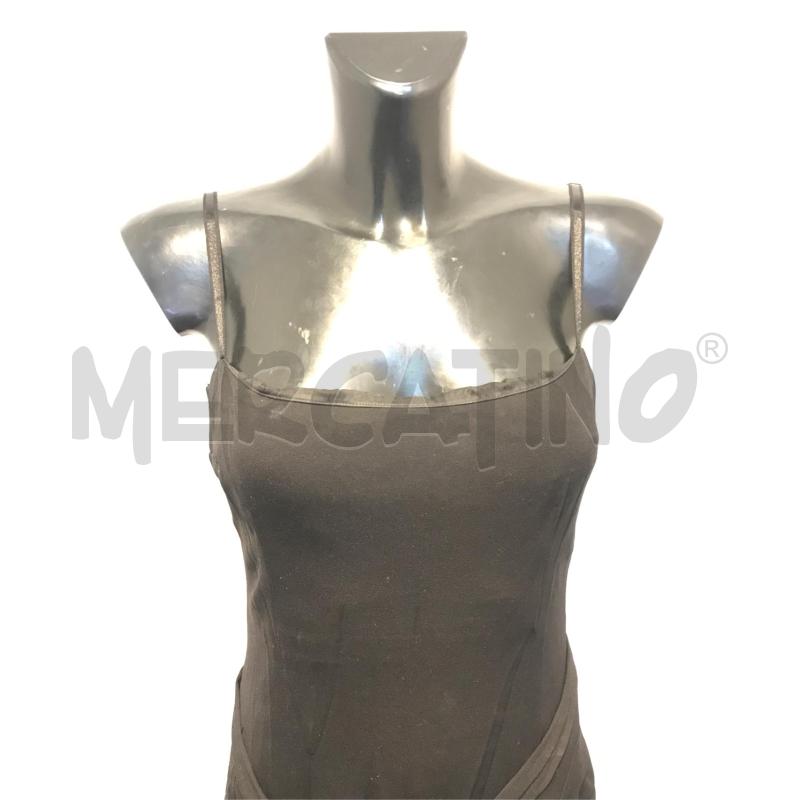 VESTITO DONNA FLAVIO CASTELLANI NERO BALZE CON SPALLINE | Mercatino dell'Usato Moncalieri bengasi 3