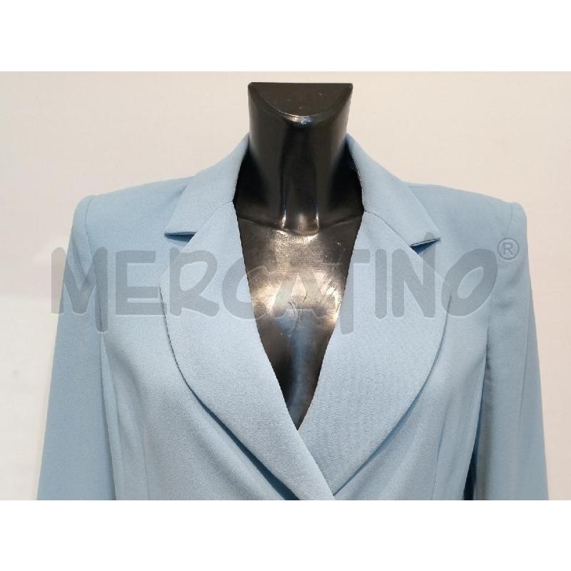 VESTITO DONNA FRANCHI AZZURRO DOPPIO PETTO | Mercatino dell'Usato Moncalieri bengasi 3