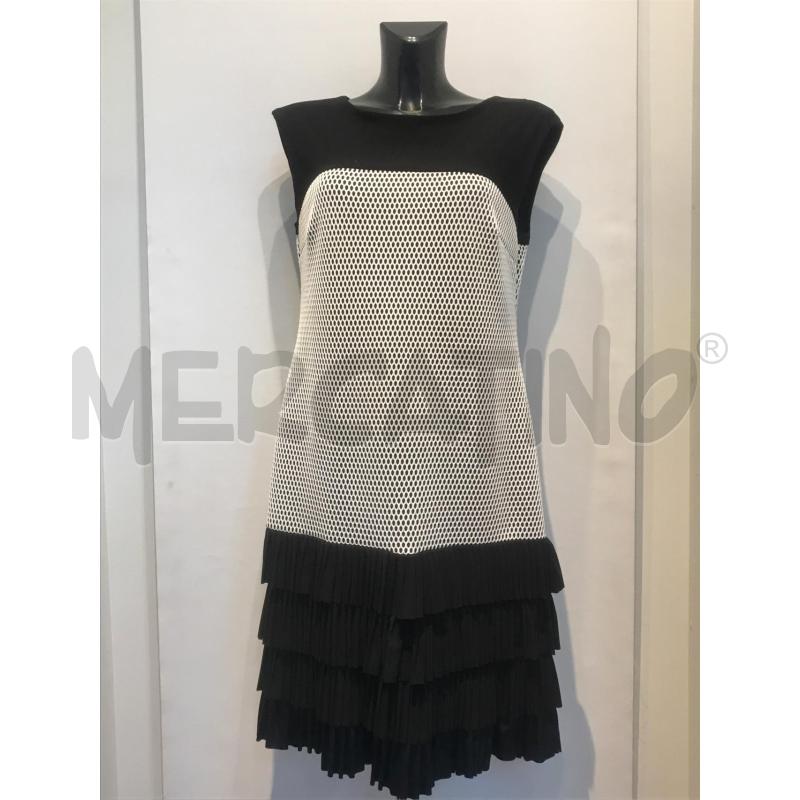 VESTITO DONNA FRANK LYMAN BIANCO NERO TRAFORATO | Mercatino dell'Usato Moncalieri bengasi 1