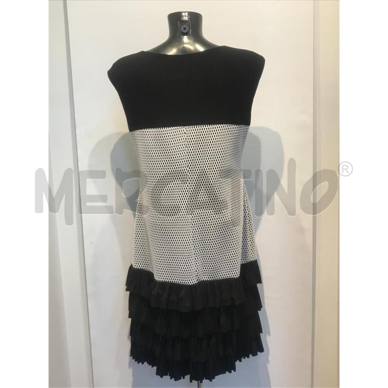 VESTITO DONNA FRANK LYMAN BIANCO NERO TRAFORATO | Mercatino dell'Usato Moncalieri bengasi 2