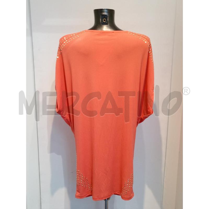 VESTITO DONNA GAIA RENE' ARANCIO CON BORCHIETTE | Mercatino dell'Usato Moncalieri bengasi 3