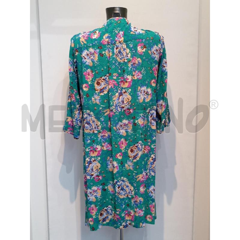 VESTITO DONNA GERARD DAREL VERDE CON FIORI COLORATI CON ZIP  | Mercatino dell'Usato Moncalieri bengasi 2