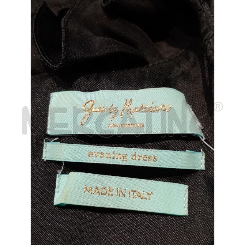 VESTITO DONNA GUESS MARCIANO NERO SMANICATO CON PARTICOLARE ROSA | Mercatino dell'Usato Moncalieri bengasi 5