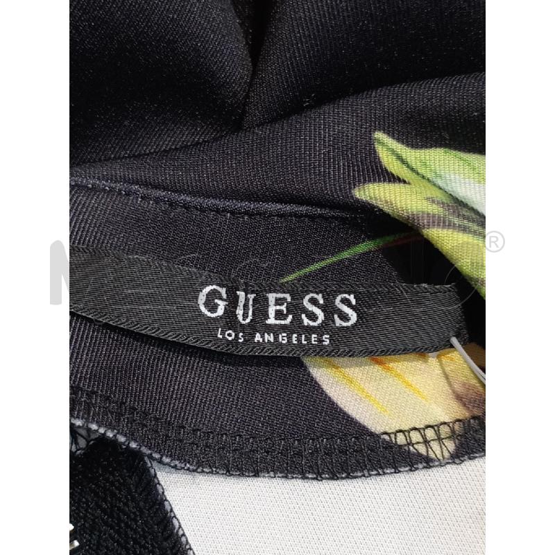 VESTITO DONNA GUESS NERO CON ROSE | Mercatino dell'Usato Moncalieri bengasi 5