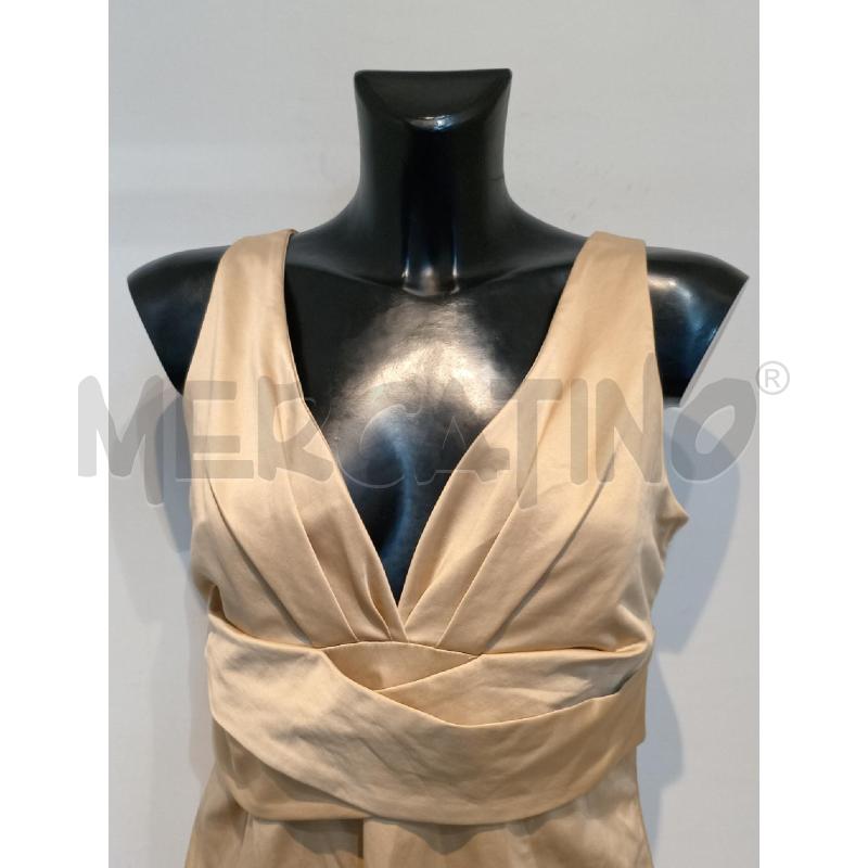 VESTITO DONNA HFN OCRA SMANICATA CON CINTURA | Mercatino dell'Usato Moncalieri bengasi 4