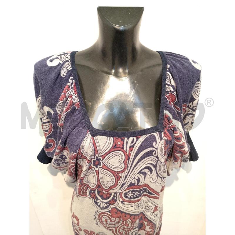 VESTITO DONNA ICE ICEBERG BLU FANTASIA GRIGIA E ROSSO  | Mercatino dell'Usato Moncalieri bengasi 3