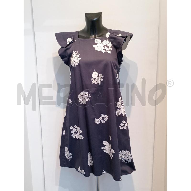 VESTITO DONNA INTREND BLU CON FIORI | Mercatino dell'Usato Moncalieri bengasi 1