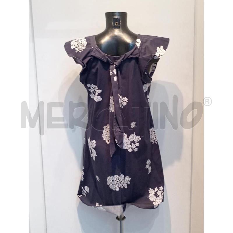 VESTITO DONNA INTREND BLU CON FIORI | Mercatino dell'Usato Moncalieri bengasi 2
